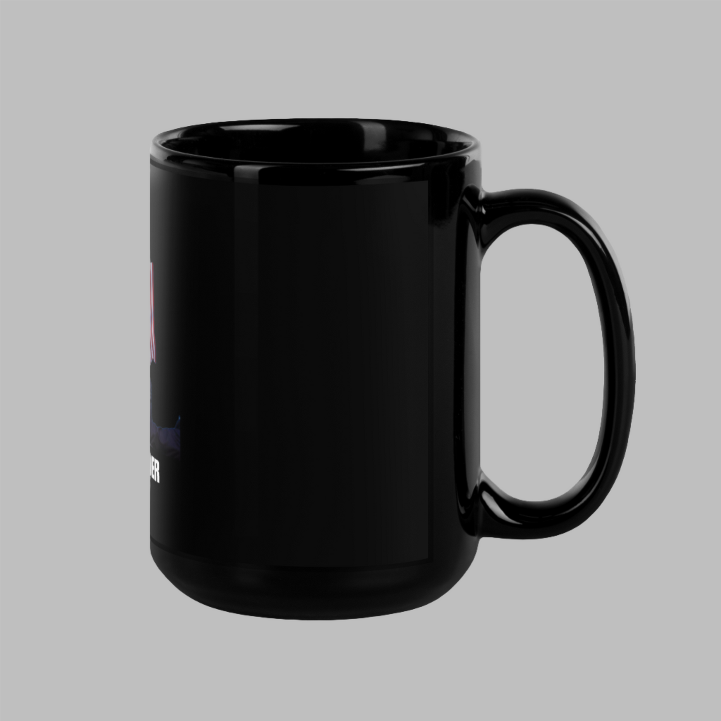 Assassination NEVER SURRENDER Trump 2024 Black Mug