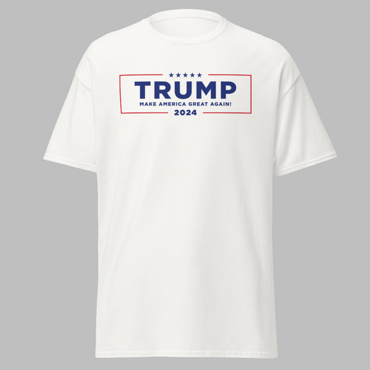 Official White T-Shirt - Trump 2024